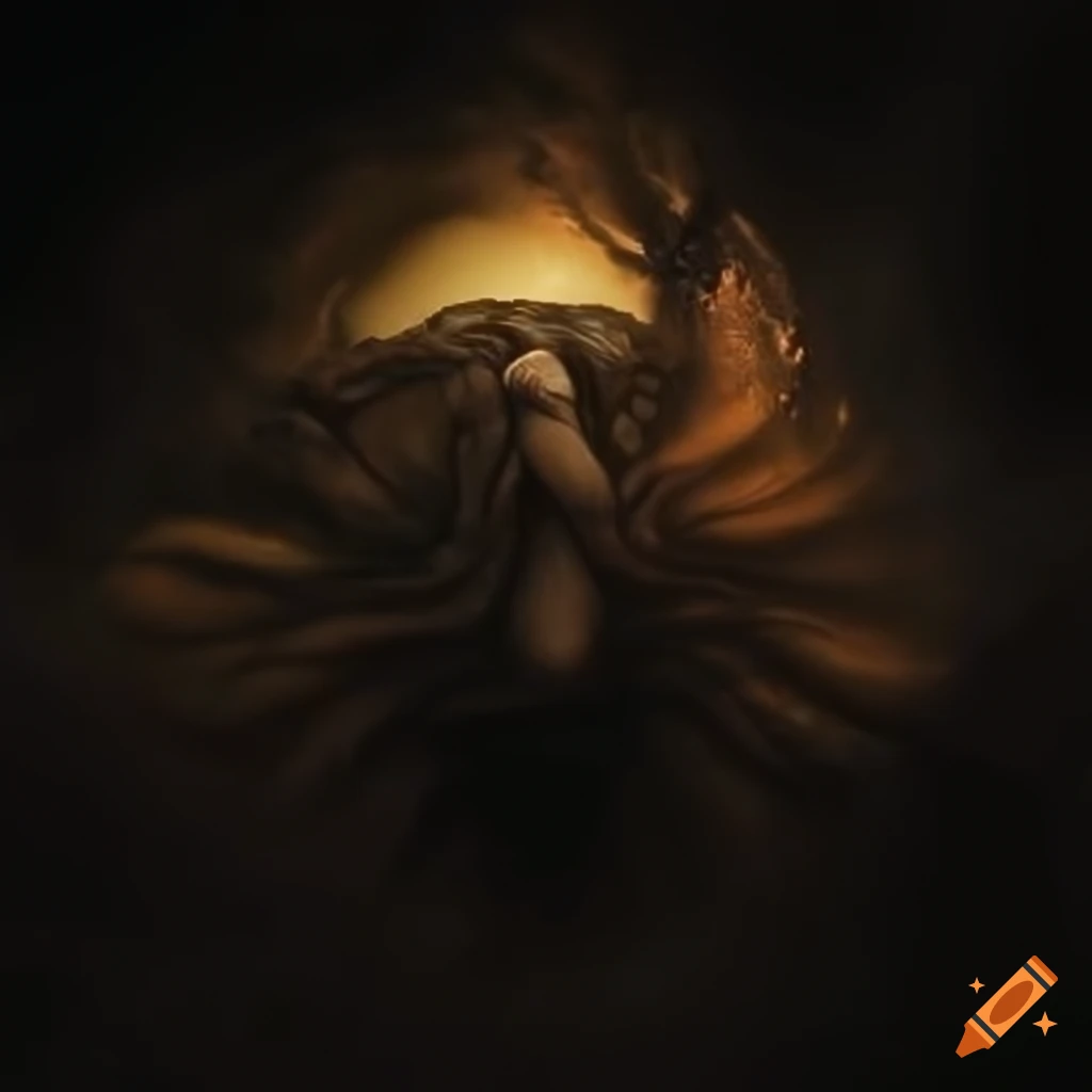 dreamlike morphed landscape art
