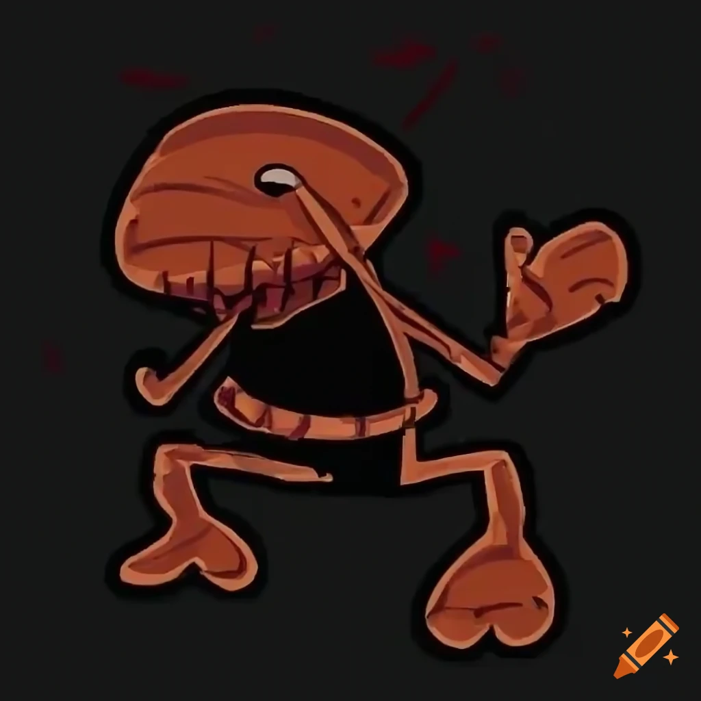 Fishstick Fortnite character in Sonic.exe style