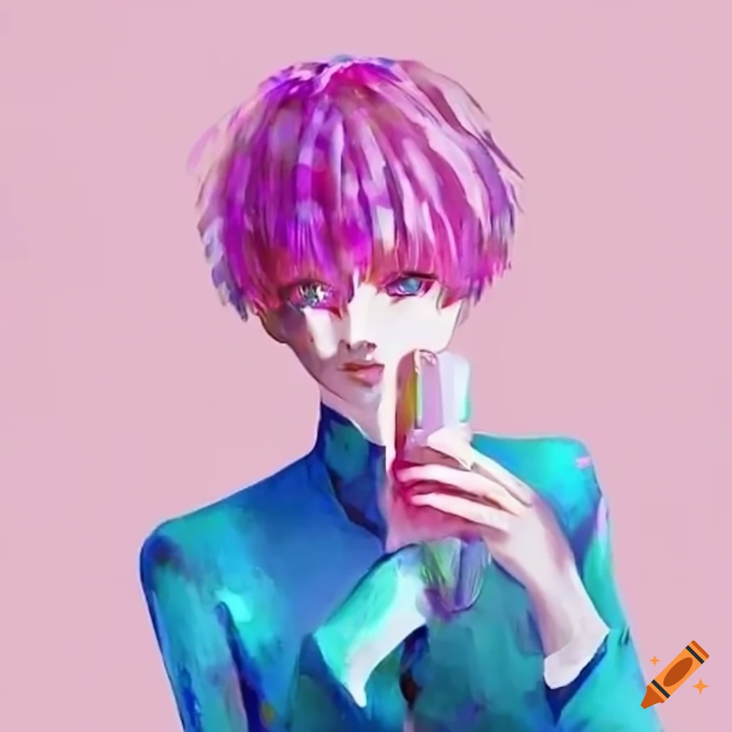 pastel colored figures celebrating with drinks