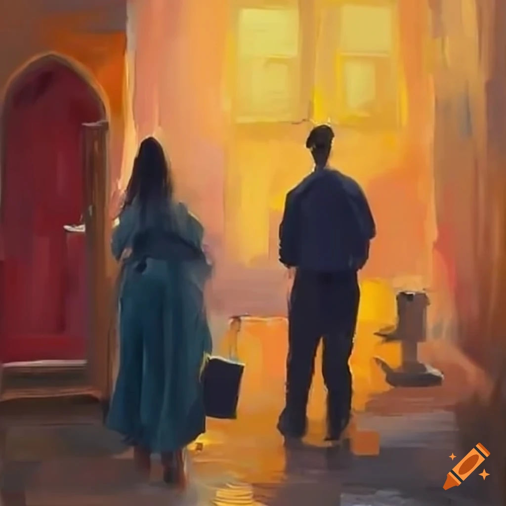 boyfriend watching his girlfriend move