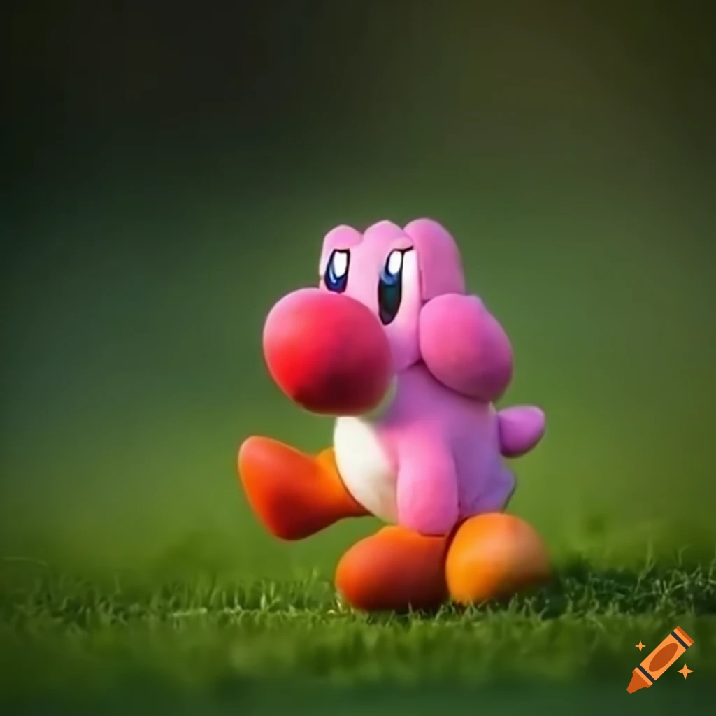 Kirby and Yoshi together