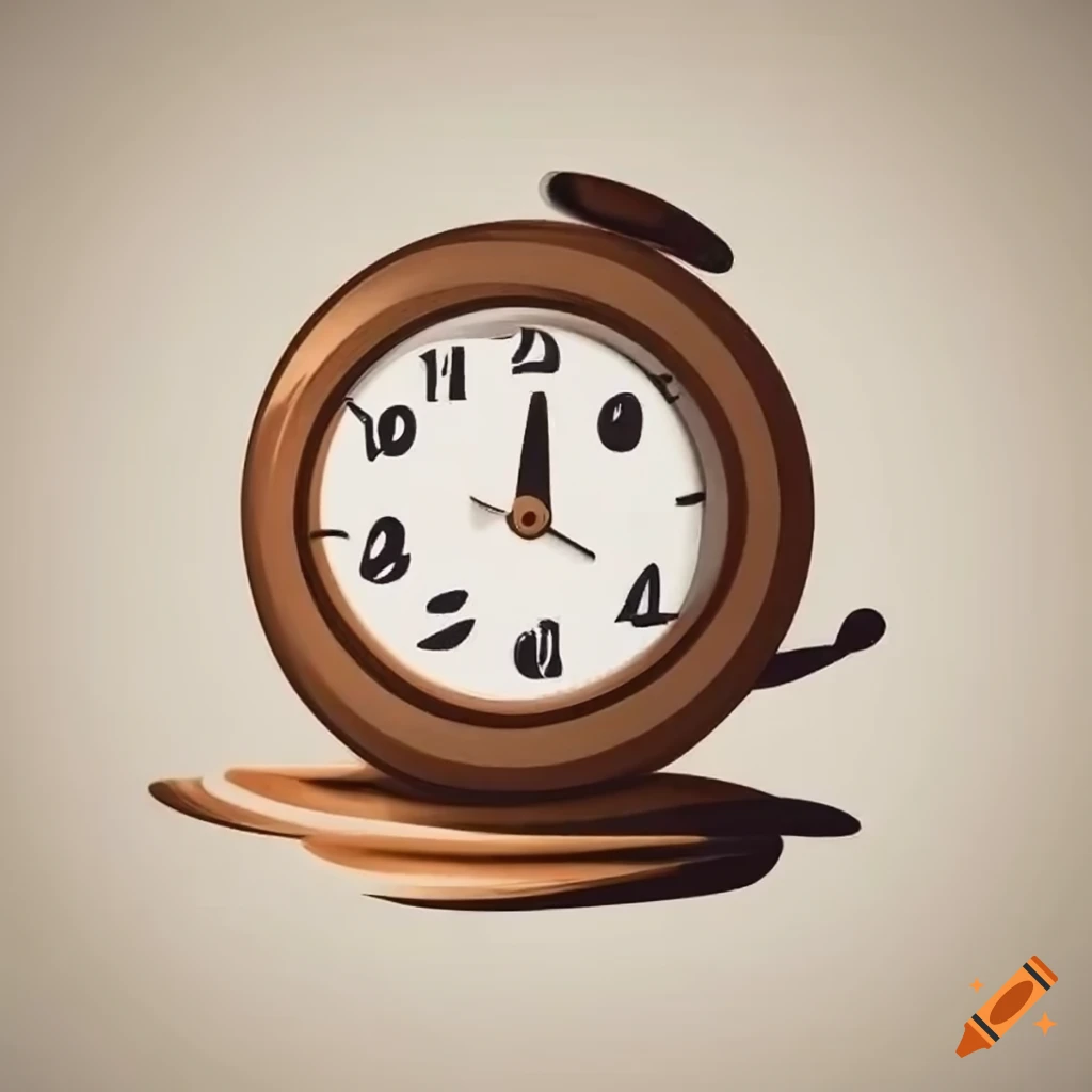 watch and coffee logo