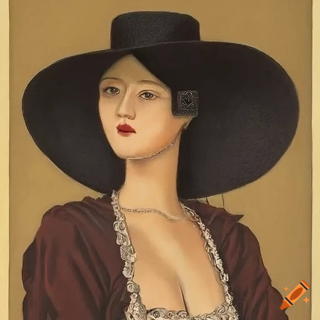 woman wearing a Spanish bolero cowboy hat