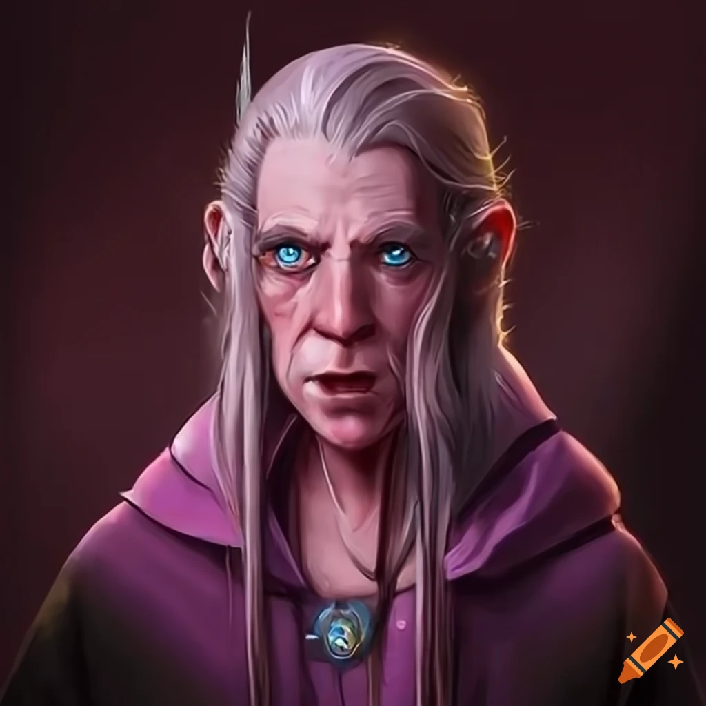 illustration of a wizard