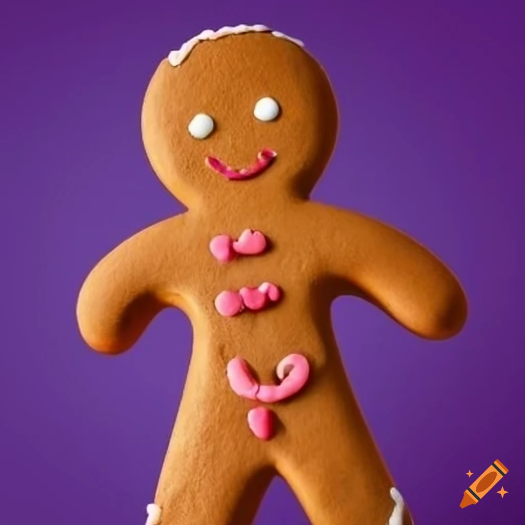 image of a handsome gingerbread prince