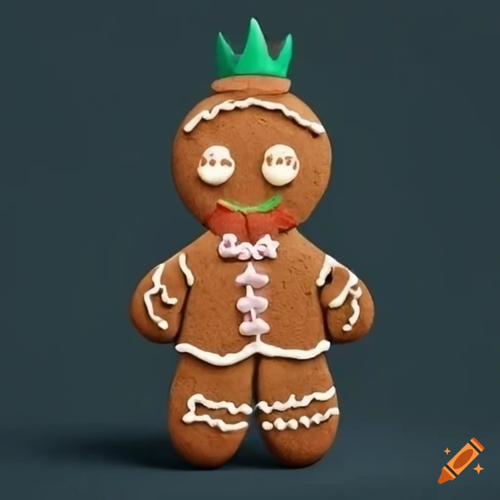 image of a handsome gingerbread prince