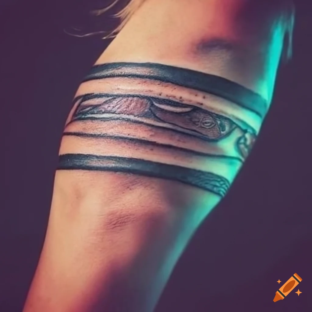Minimalist Armband Tattoo Armband Temporary Tattoo / Solid Lines Arm Band  Tattoo / Line Wrist Tattoo / Lines Leg Tattoo / Minimalistic - Etsy