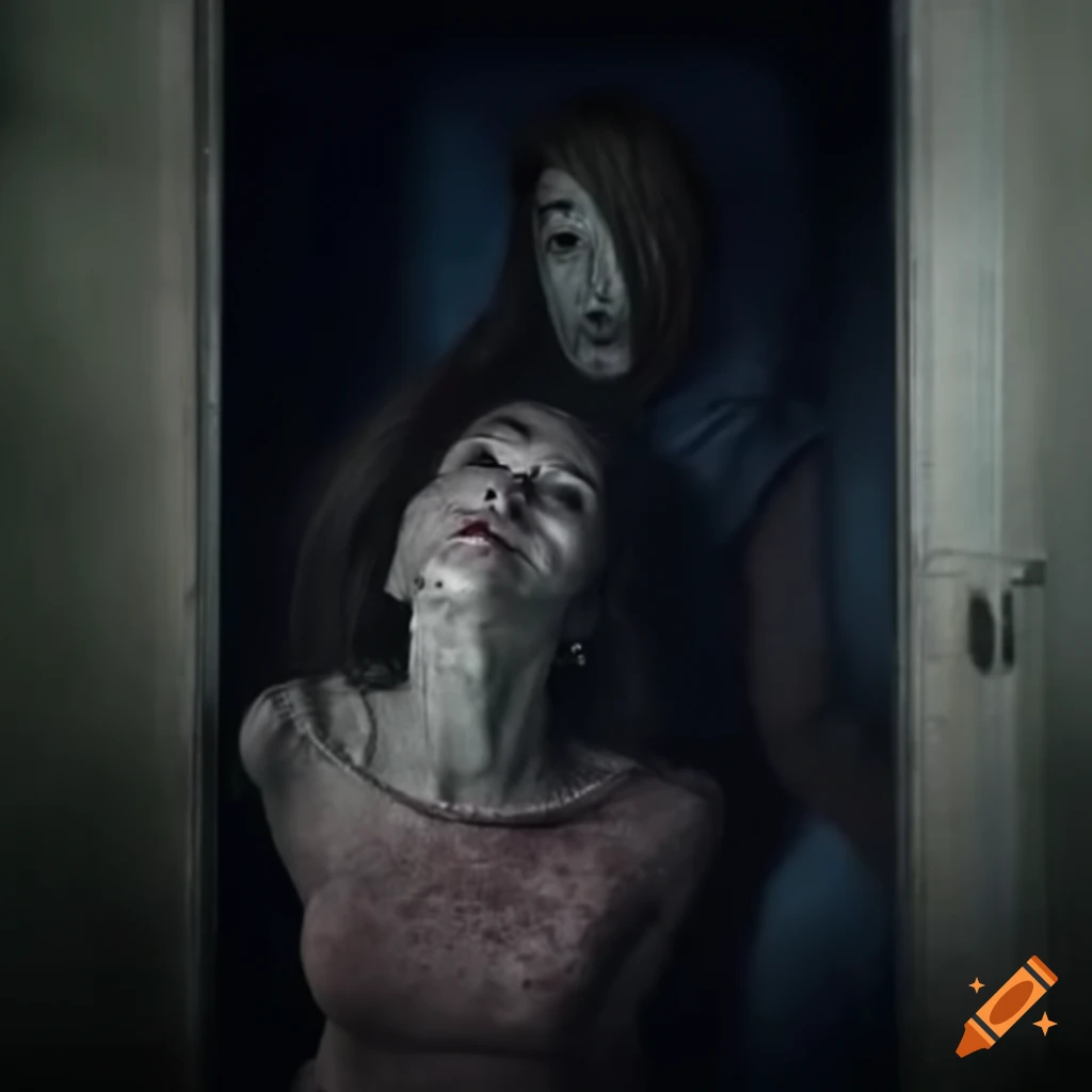 poster of a horror film titled "UK Asylum Policy"