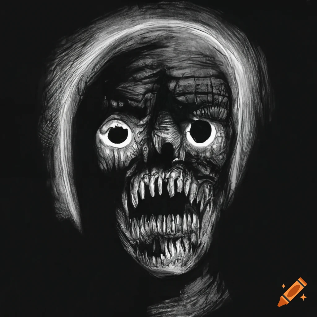 eerie glowing eyes in a dark room