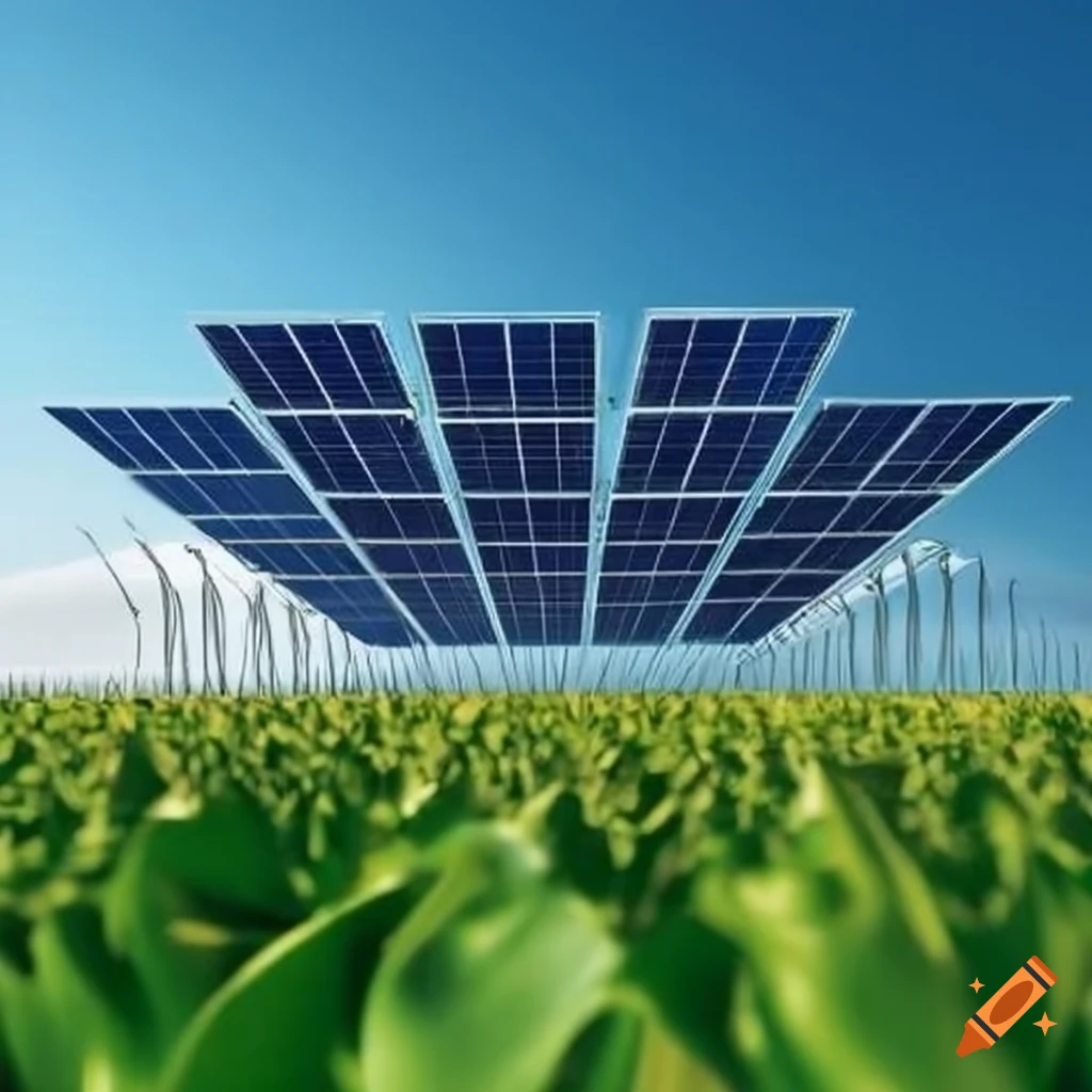 photovoltaic structures shading crops