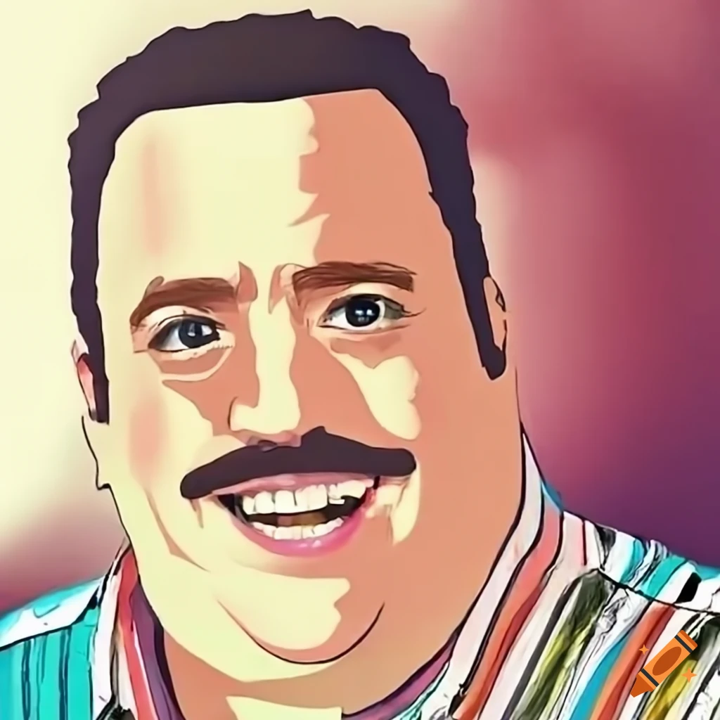King of Queens themed playing card featuring Kevin James
