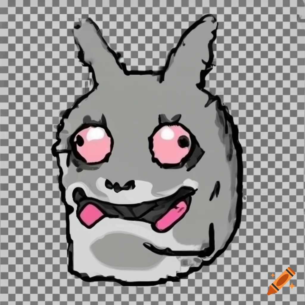 cute monster emote saying Hello