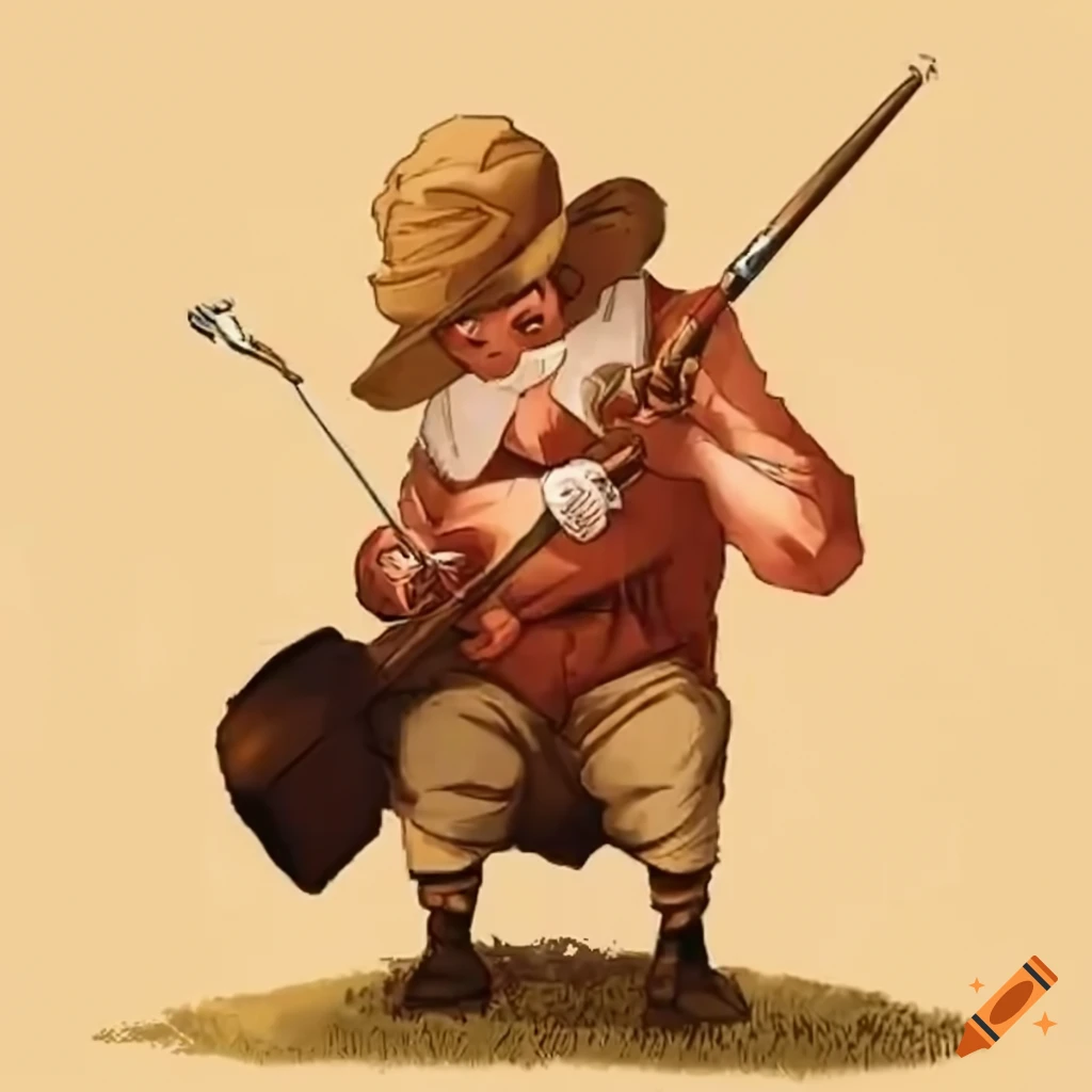 portrait of a farmer named Doji Mame