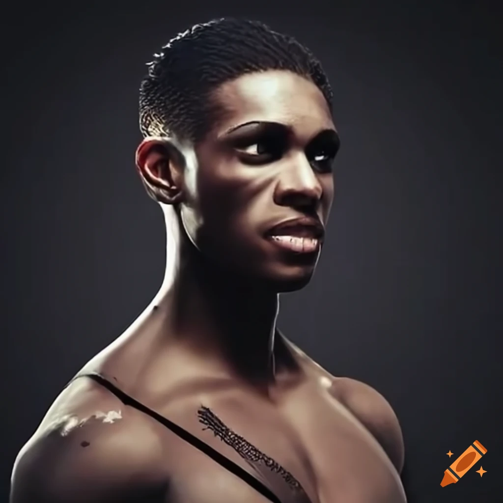 portrait of a strong and confident man