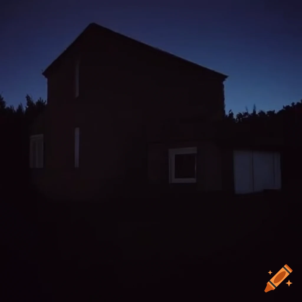 house with a unique and mysterious design