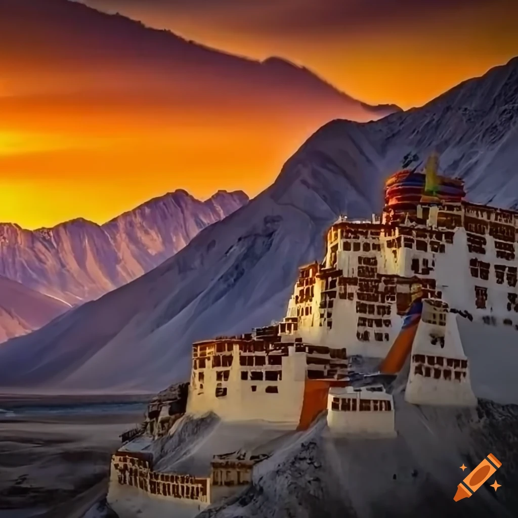 blend of Karnataka and Ladakh