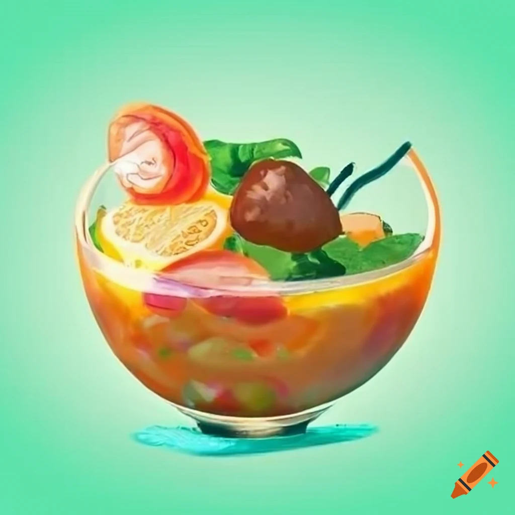 salad beach-themed food truck menu