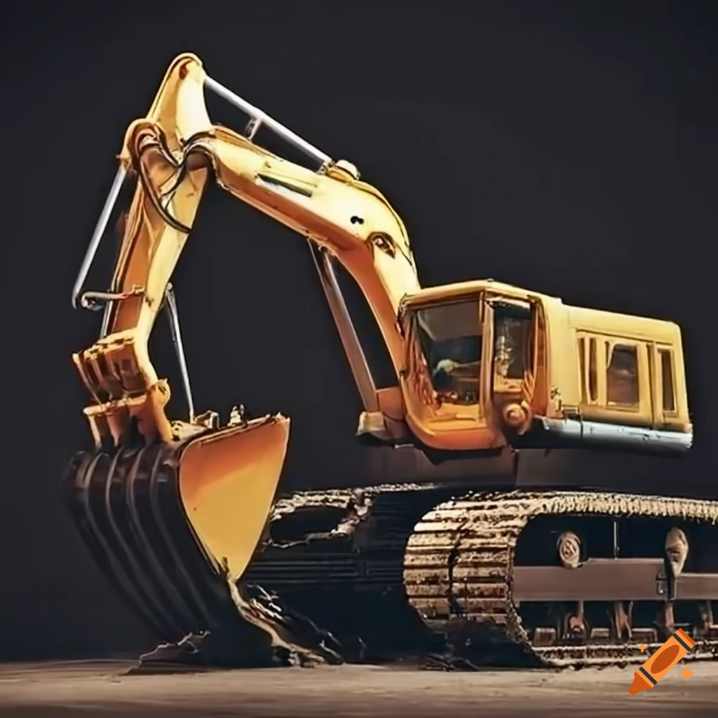 lineup of excavators in different sizes