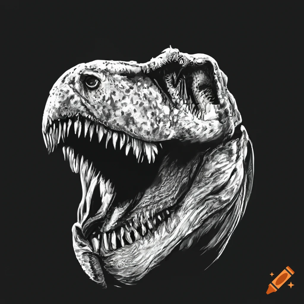 realistic Tyrannosaurus model