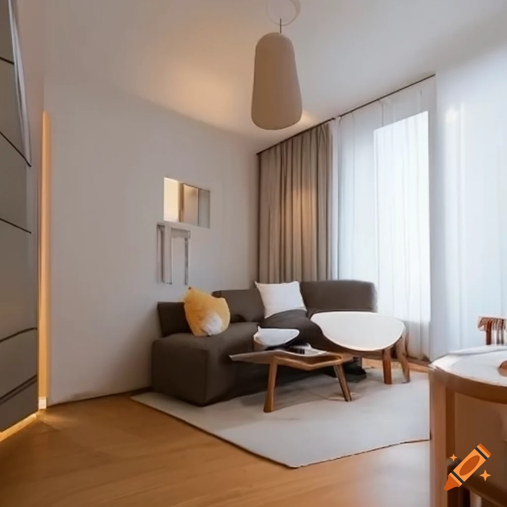modern small apartment interior design