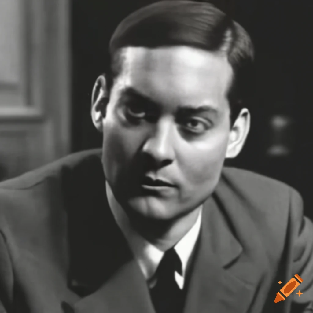Tobey Maguire as a mafia in a period drama