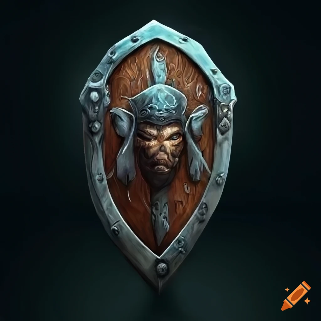 fantasy dungeon shield