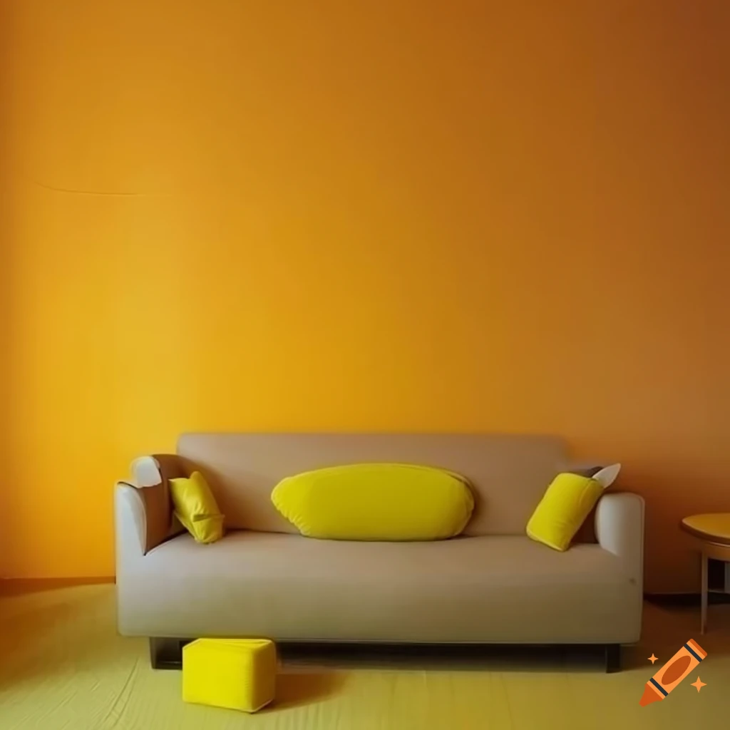 vibrant and minimalistic hotel room design