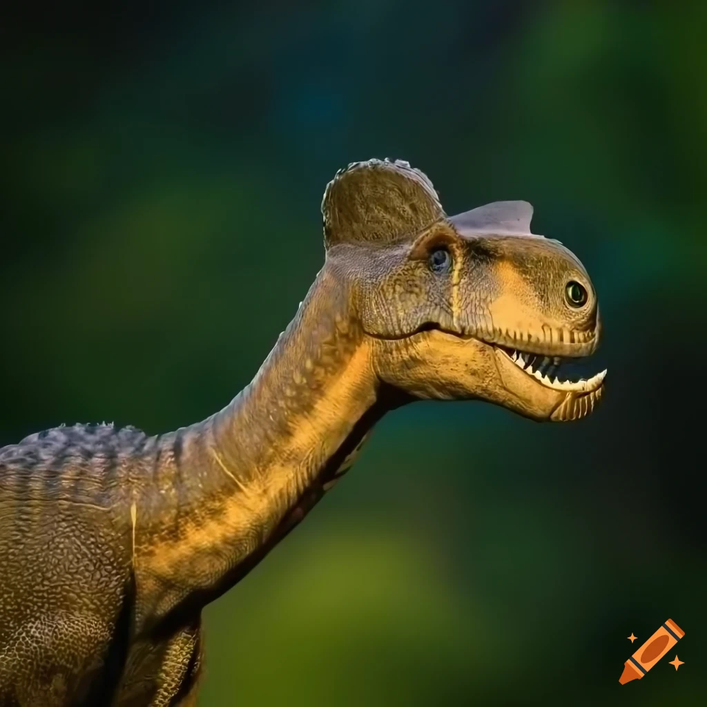 detailed image of a dinosaur with elephant-like skin texture
