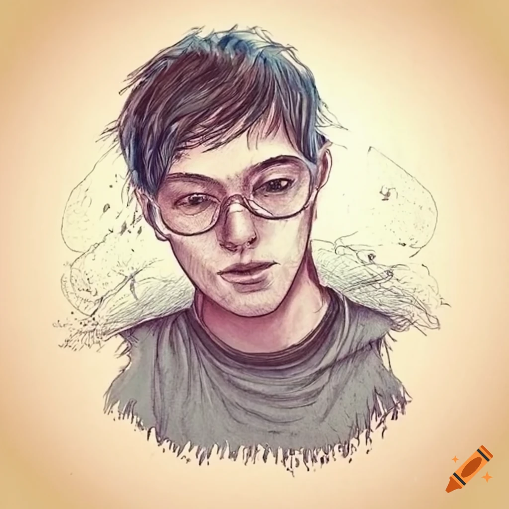 illustration of a person querying data