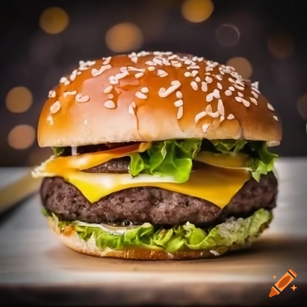 delicious cheeseburger