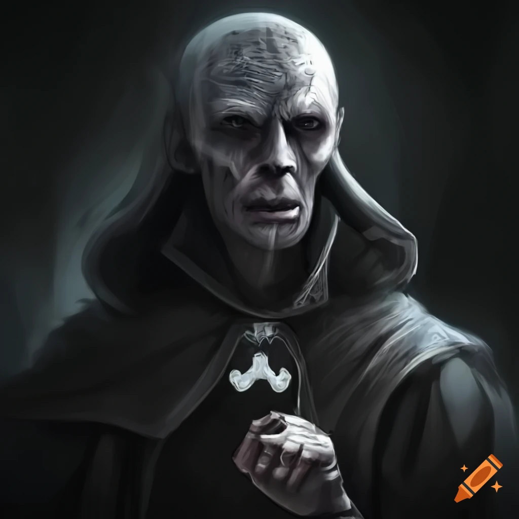 dark image of spades king card