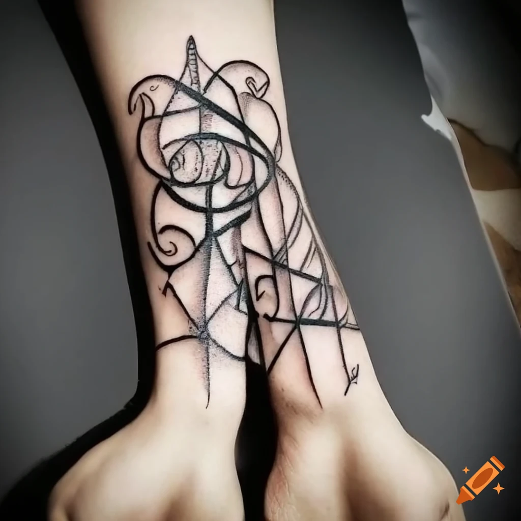 Geometric leg band... - 0.1Studio Tattoo & Supply | Facebook