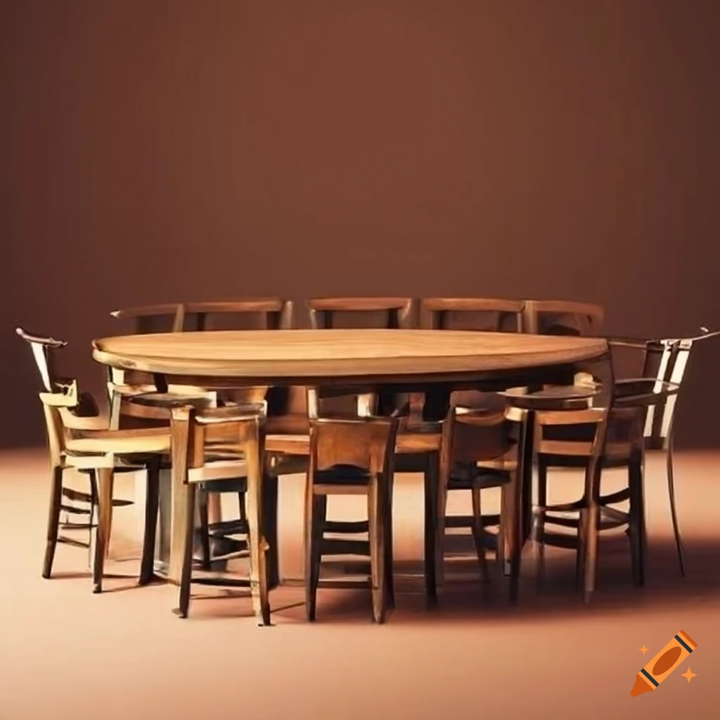dining room table with 16 chairs