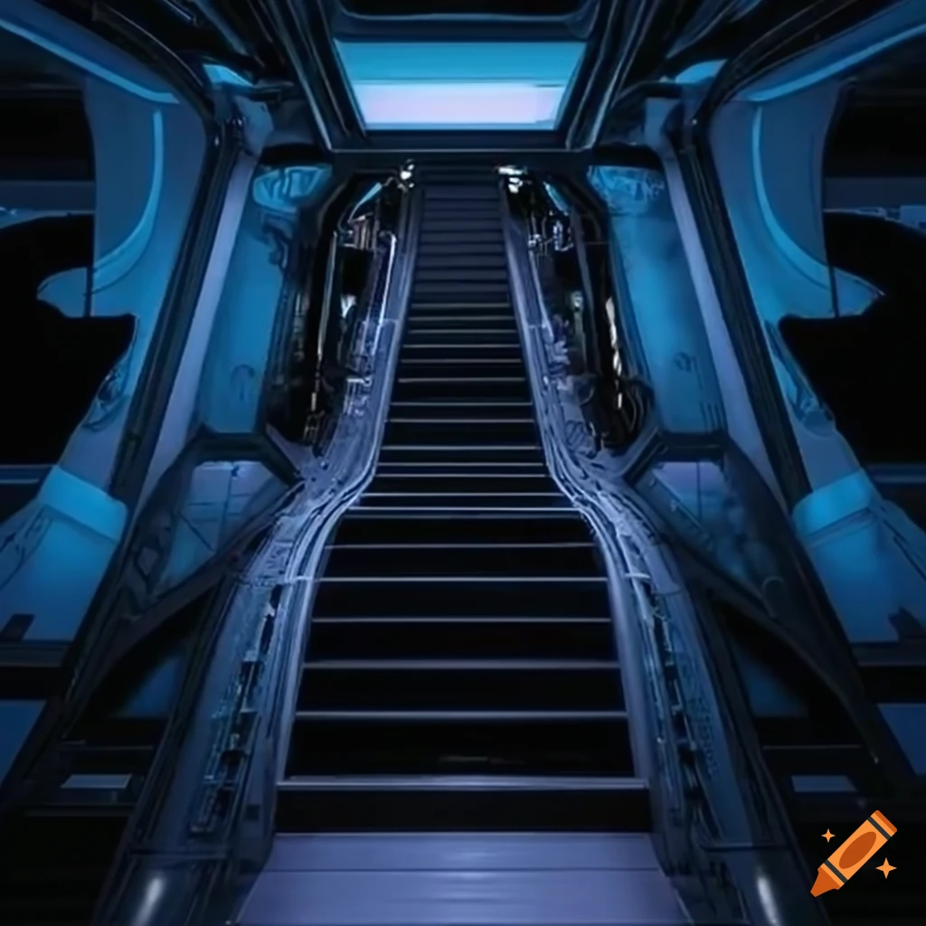 interior view of a starship bridge