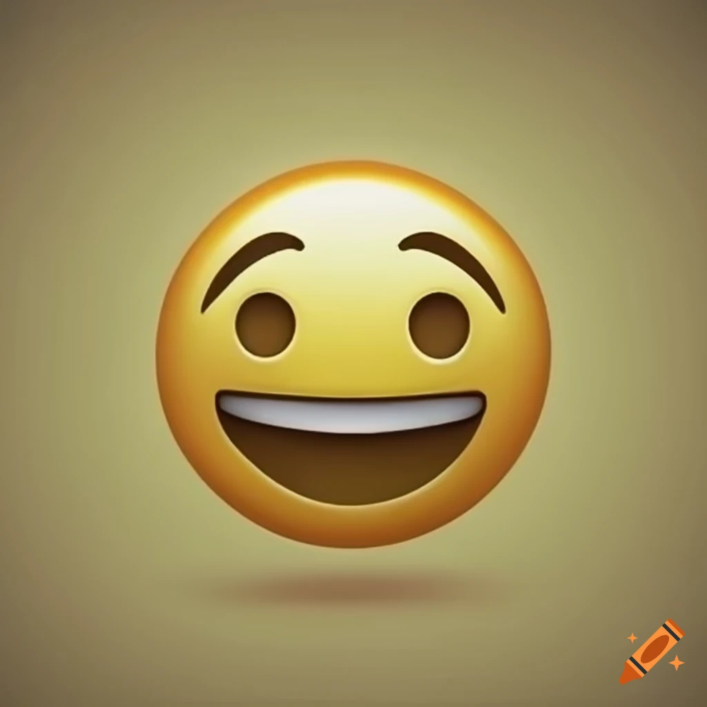 smiling yellow emoji face
