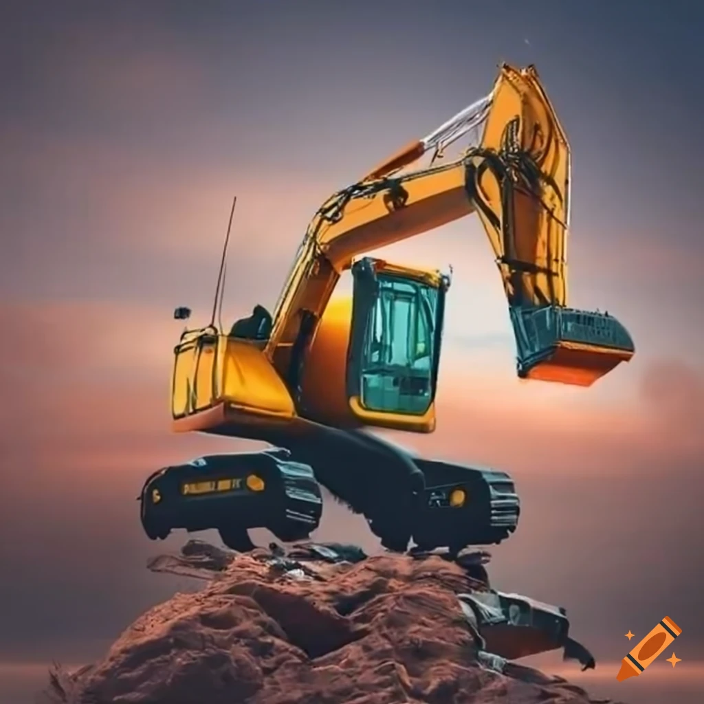 image of an excavator