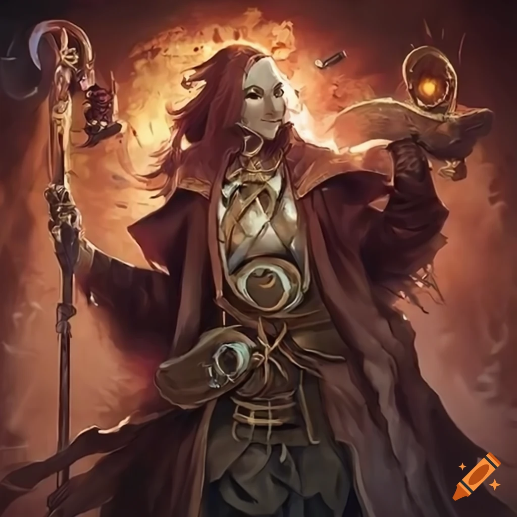 fantasy alchemist artwork