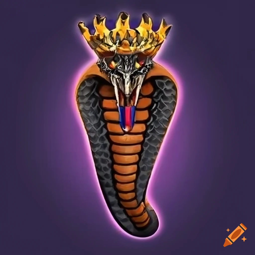 fantasy football logo of a King cobra