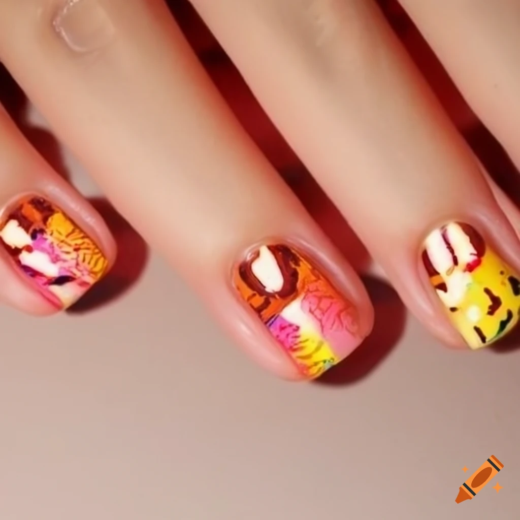 beautiful nail art design
