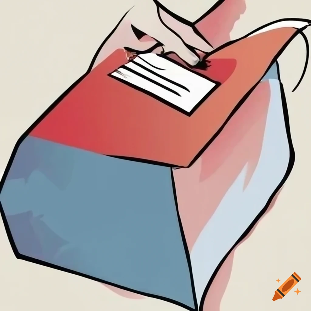 Visual representation of voting daily