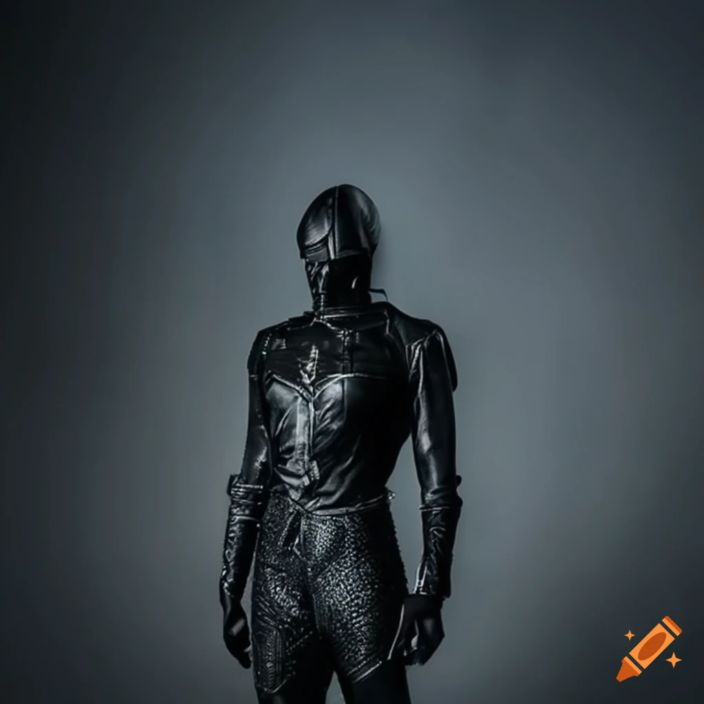 vibranium suit of a powerful vigilante