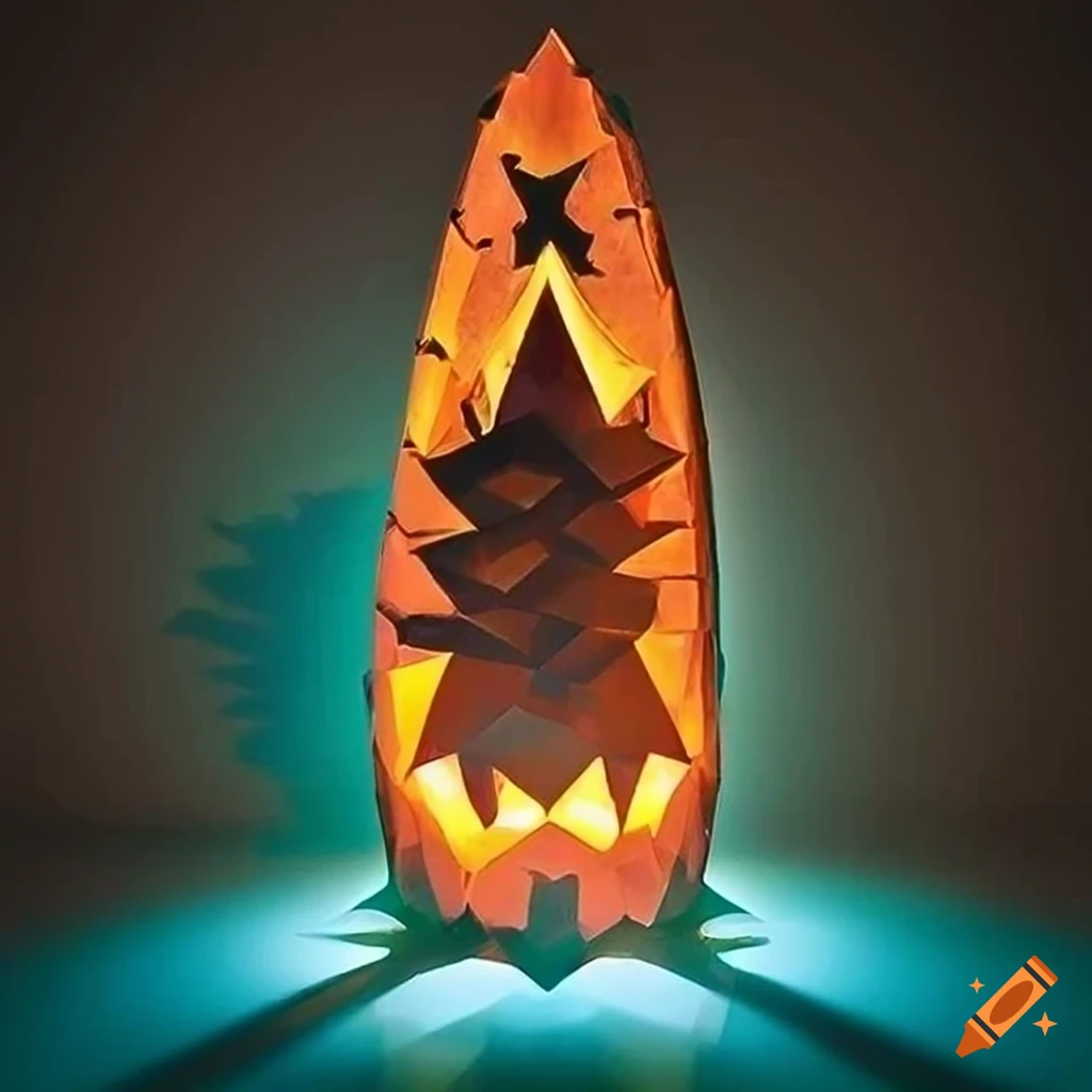 intricate jack-o-lantern carving art