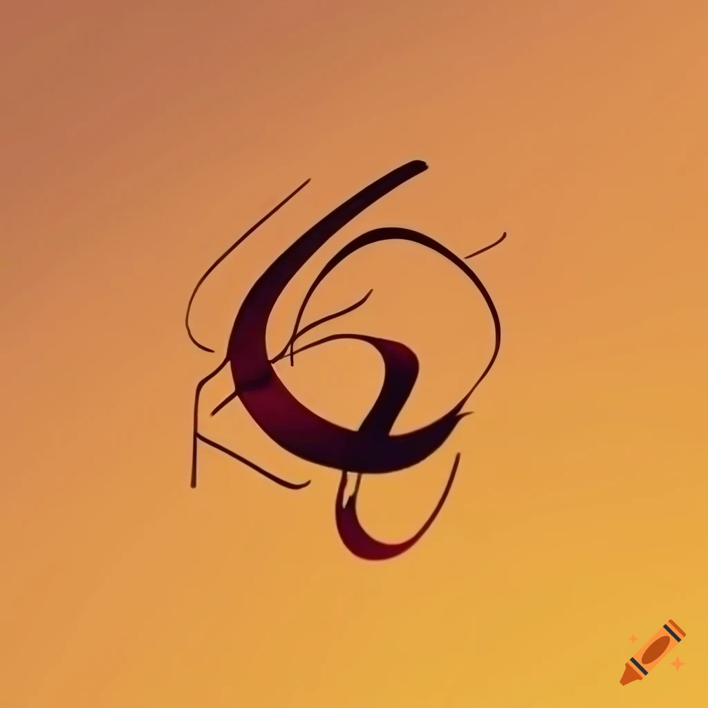 elegant signature logo design