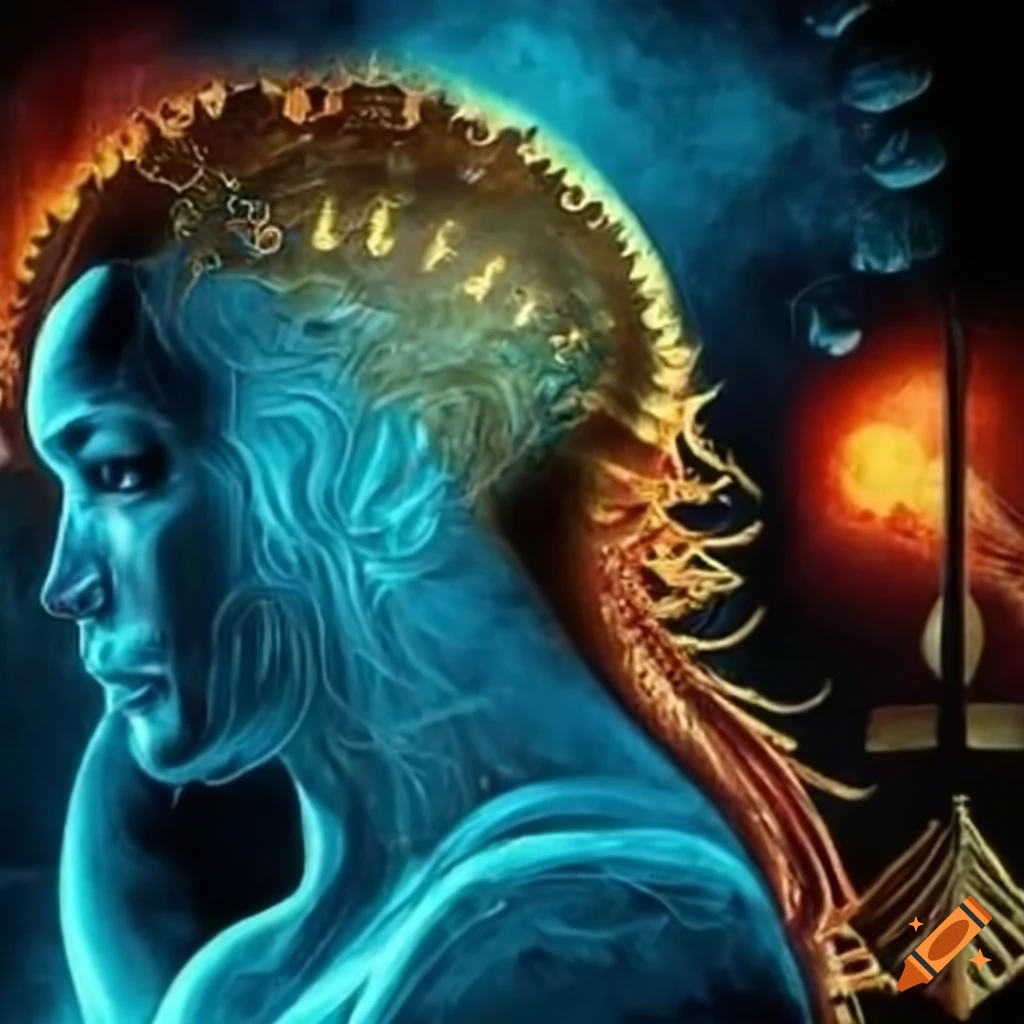 artwork of a dream civilization