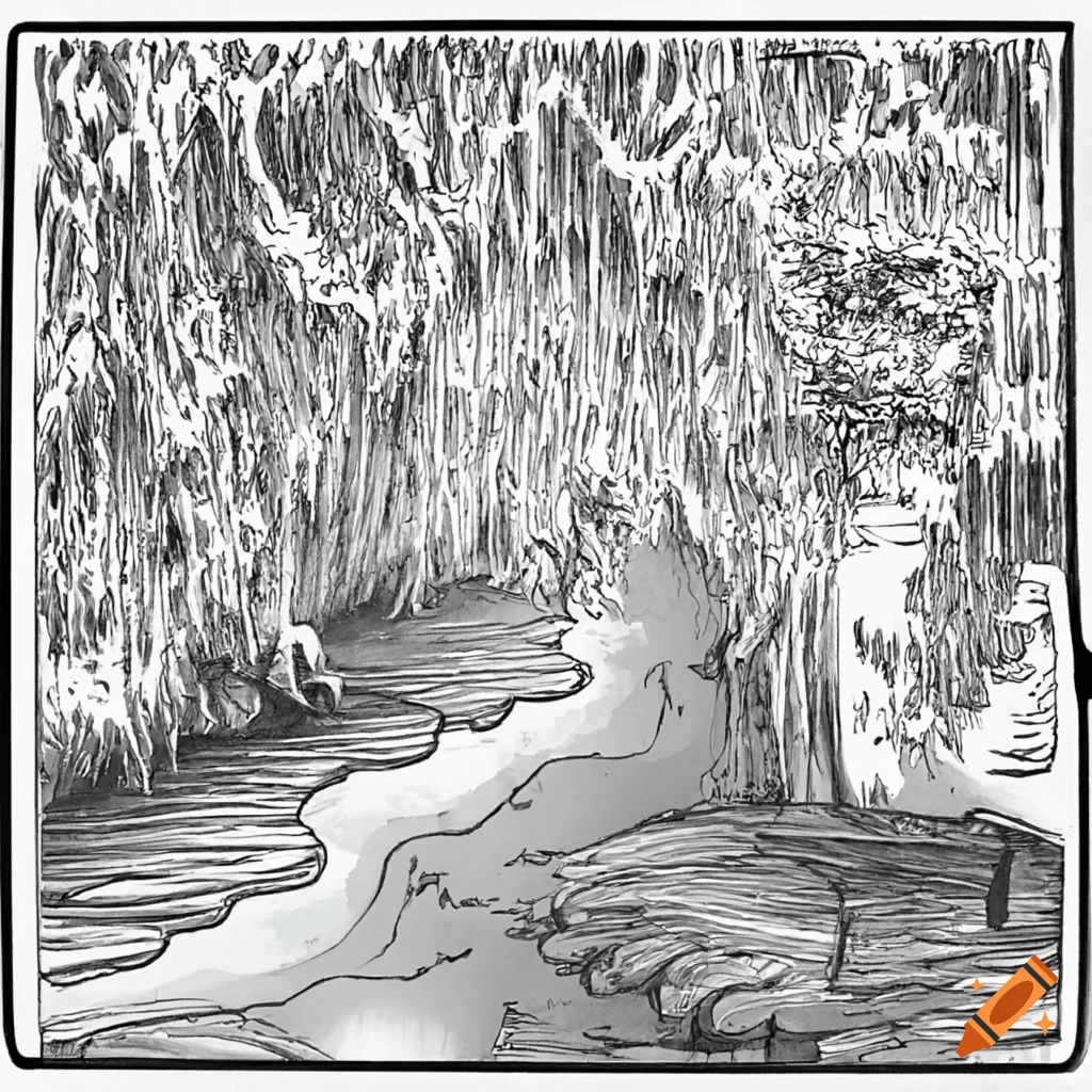 visual representation of the metaphor of time as a river