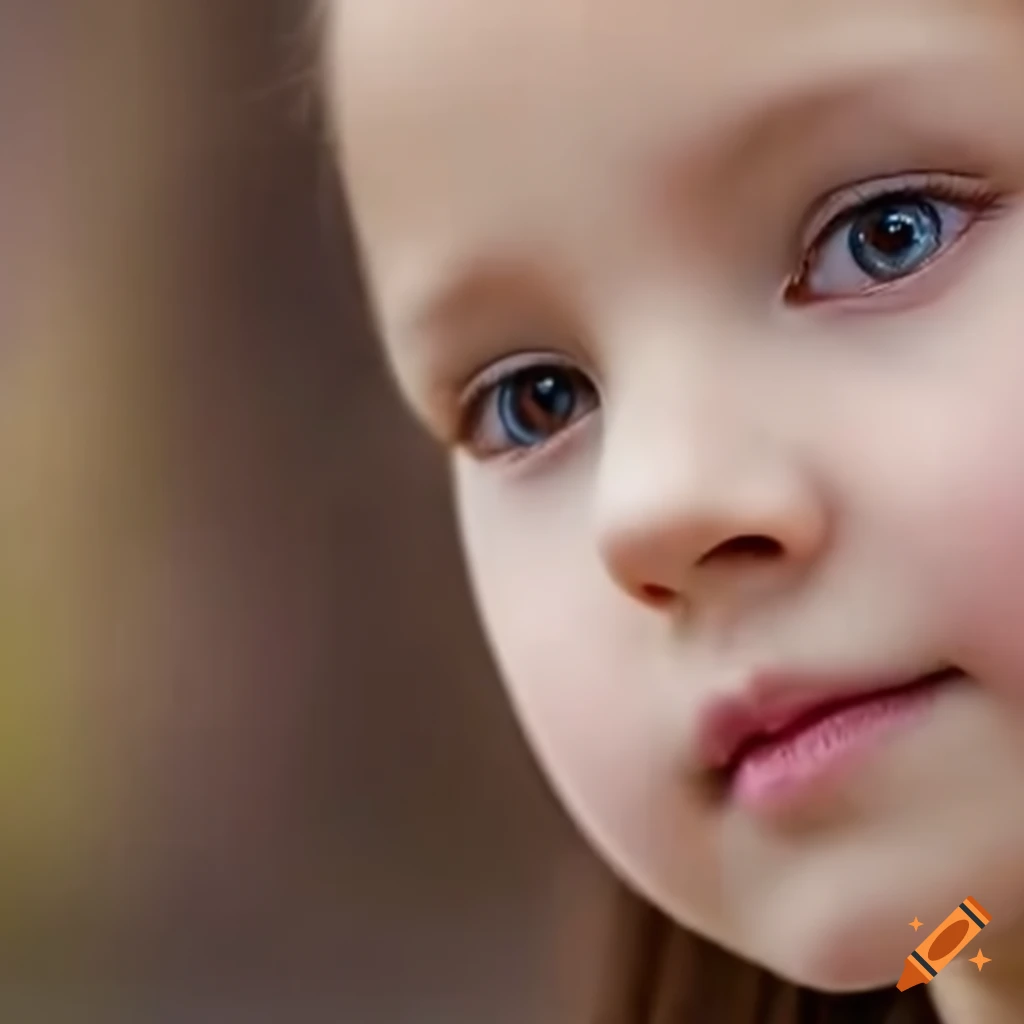portrait of a 10 year old Russian girl