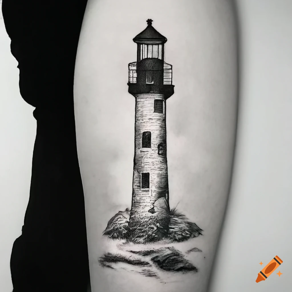 Lighthouse Tattoo Images - Free Download on Freepik