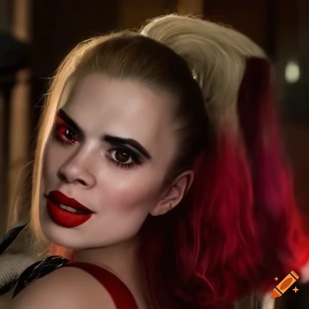 Hayley Atwell as Harley Quinn cosplay