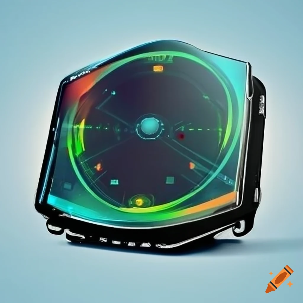 illustration of a GPS radar