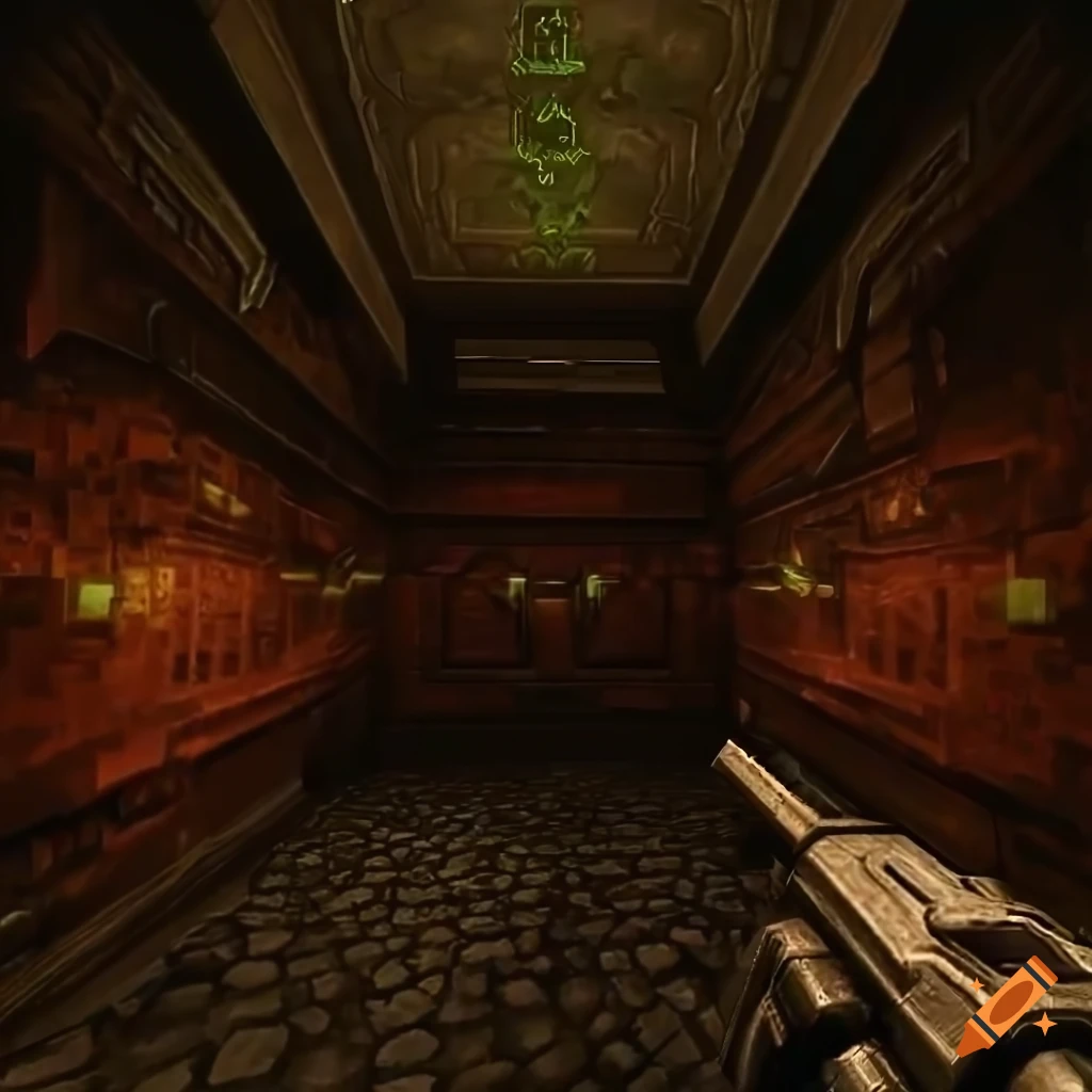 Doom Material Doom game texture pack on Craiyon